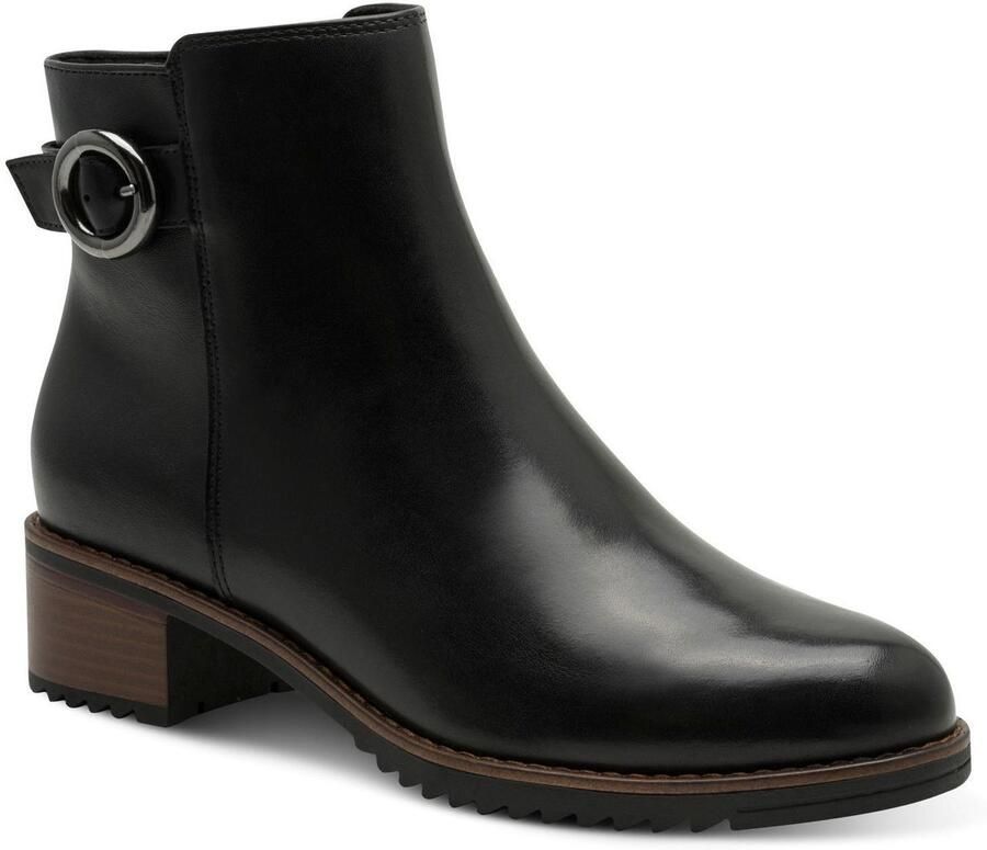 Marco Tozzi Dames Enkellaarsje 2-25377-45 001 F-breedte