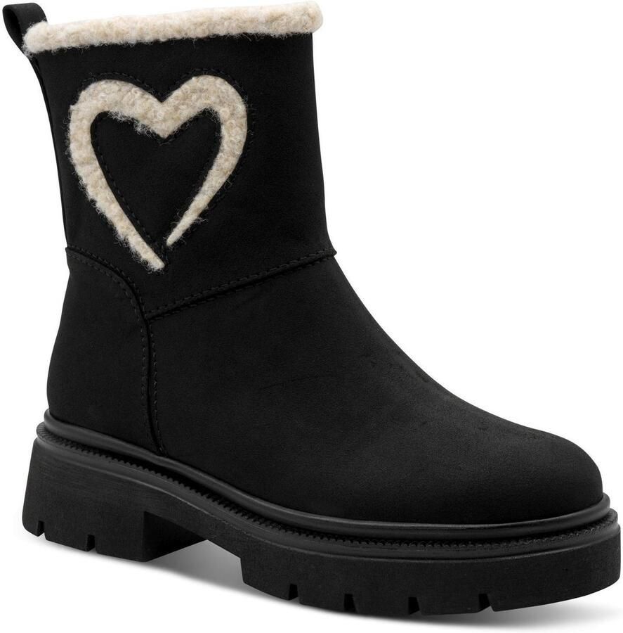 Marco Tozzi Dames Enkellaarsje 2-26447-45 001 F-breedte