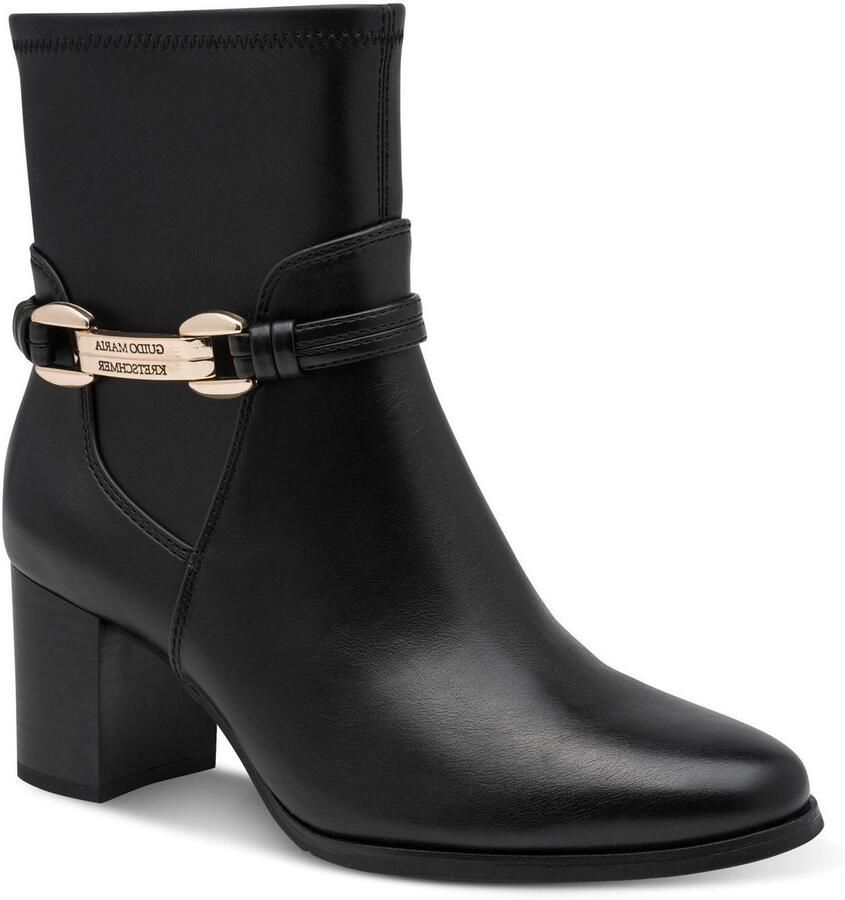 Marco Tozzi Dames Enkellaarsje 2-85308-47 001 F-breedte