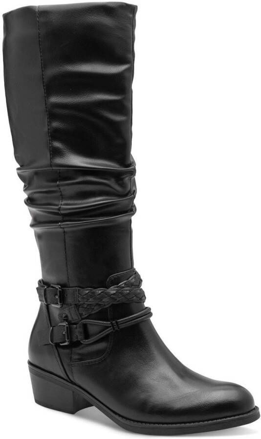 Marco Tozzi Dames Laarzen 2-25503-45 001 F-breedte