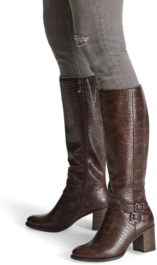 Marco Tozzi Dames Laarzen 2-25526-45 342 F-breedte