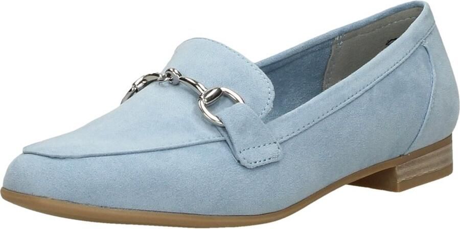Marco Tozzi dames loafer Licht blauw - Foto 2