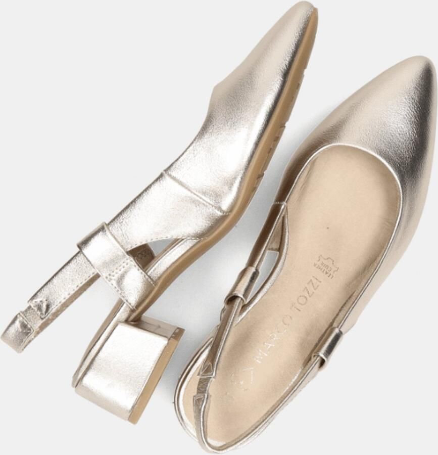 Marco tozzi Slingback Pumps goud Synthetisch