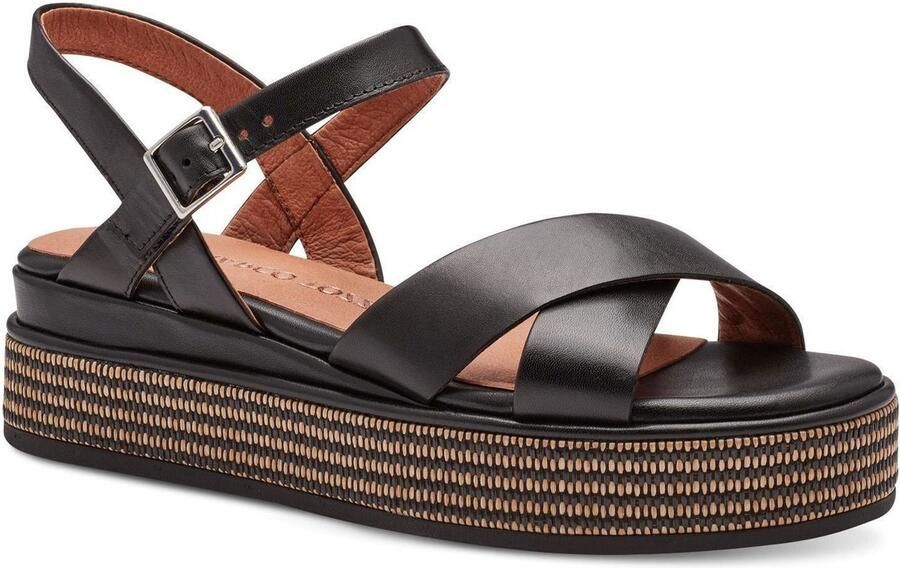 Marco Tozzi Dames Sandaal 2-28769-42 001 F-breedte