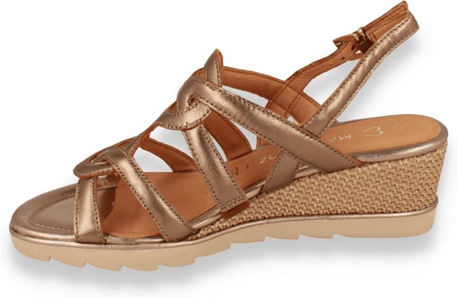 Marco Tozzi Dames Sandaal Rosegold