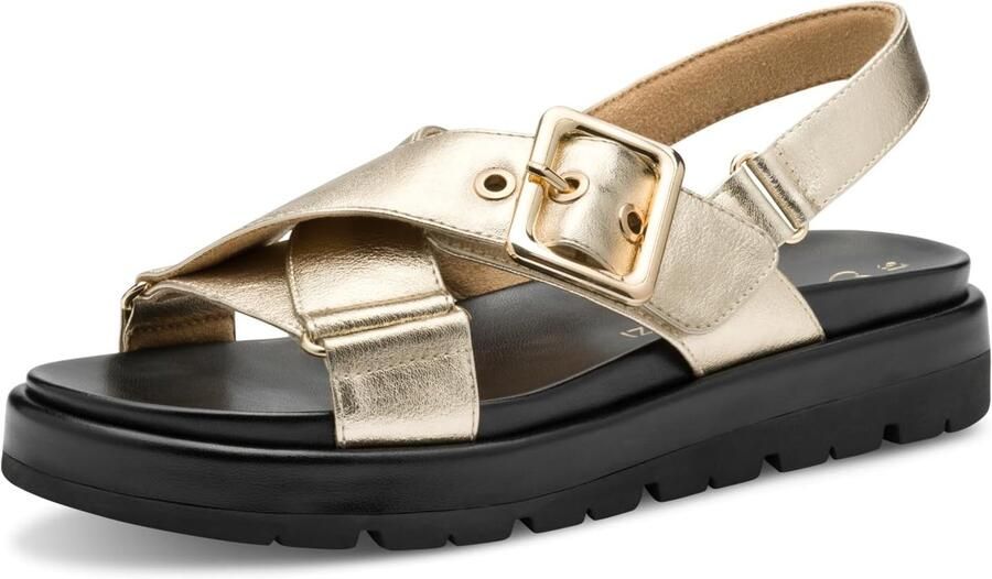 Marco Tozzi Dames Sandalen 2-28408-44 Goud
