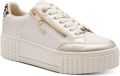 MARCO TOZZI Sneakers laag crème karamel goud zwart - Beige