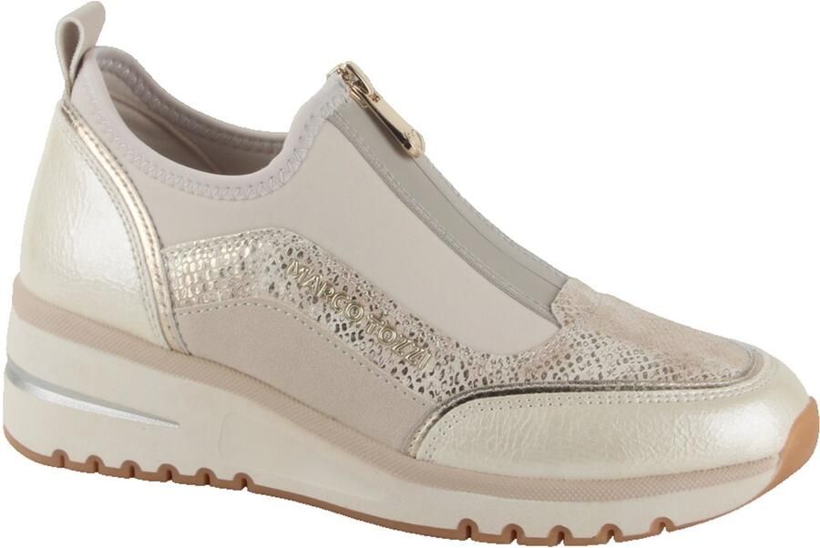 Marco Tozzi 2-24780-45-402 dames instappers sportief beige