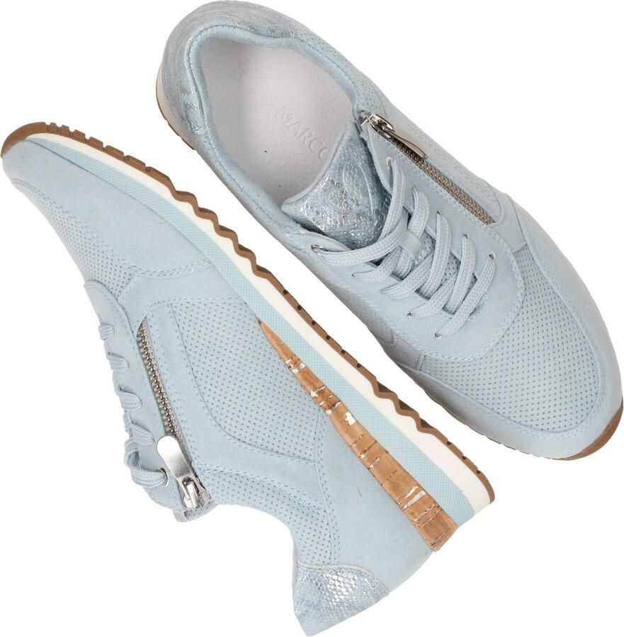 Marco Tozzi dames sneaker Licht blauw - Foto 2
