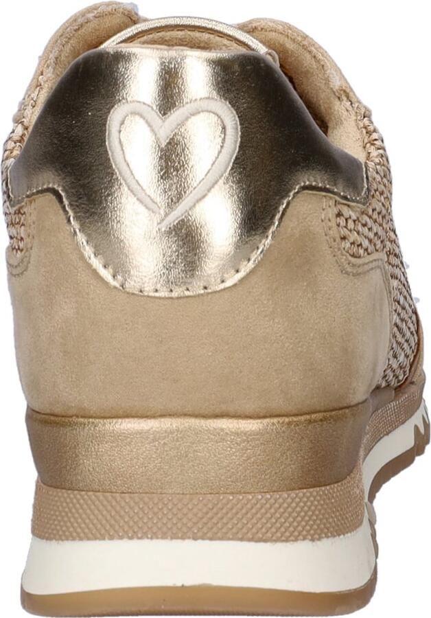 Marco Tozzi dames sneaker Taupe