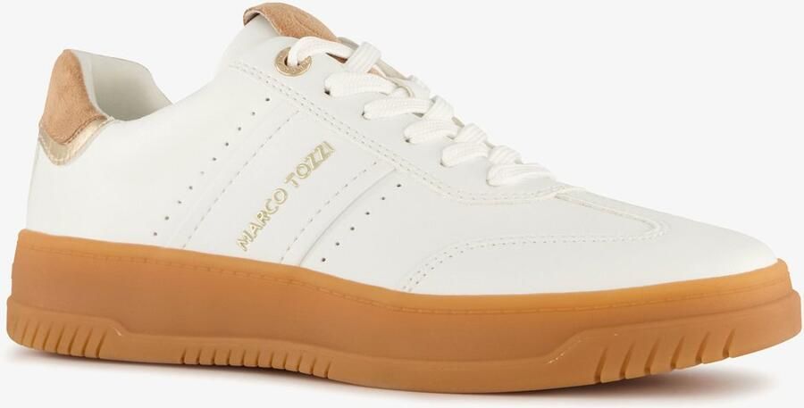 Marco Tozzi dames sneakers wit Uitneembare zool