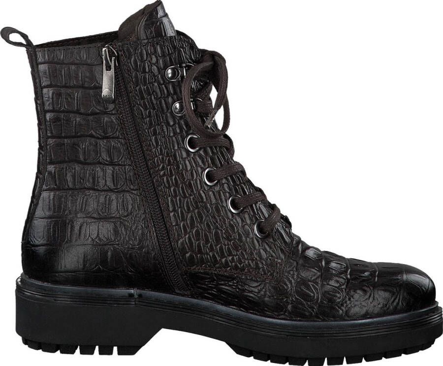 Marco Tozzi Dames Veterboot * 25279-367 Mocca Croco