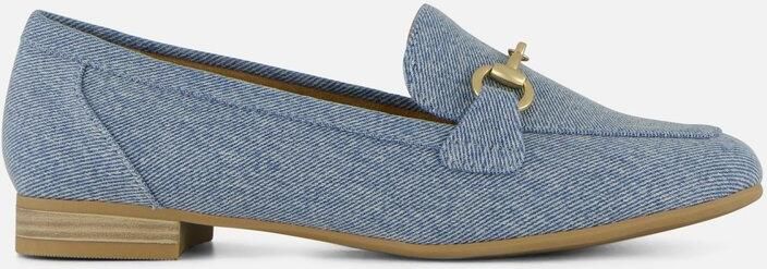 Marco Tozzi MT Vegan MT Soft Lining Dames Slippers en Sandalen LT.BLUE JEANS
