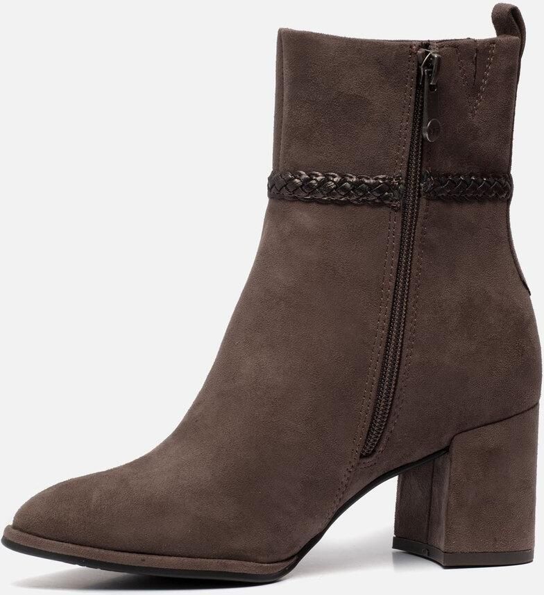 Marco Tozzi Enkellaarsjes cognac Synthetisch Dames