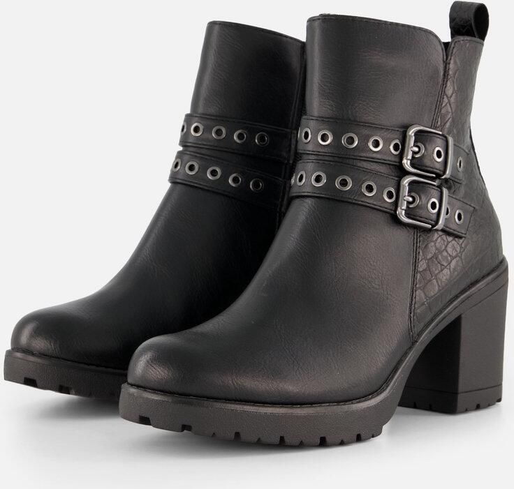 Marco Tozzi Dames Enkellaarsje 2-25409-45 001 F-breedte