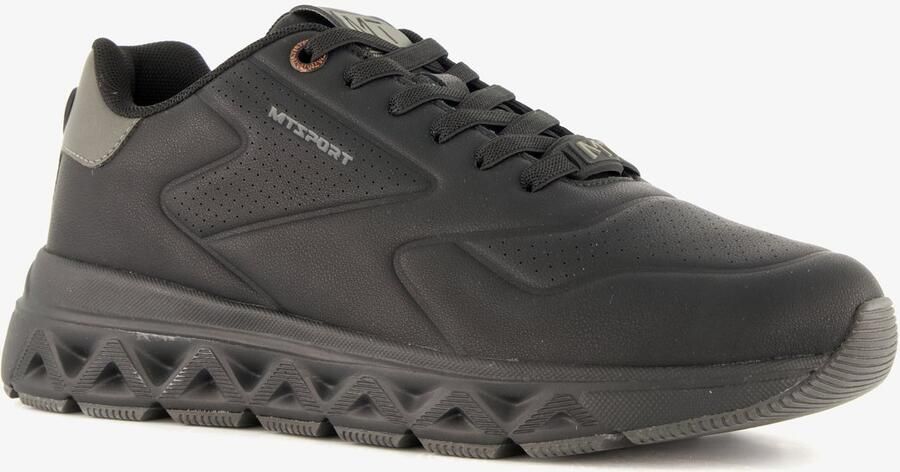 Marco Tozzi heren sneakers zwart Uitneembare zool
