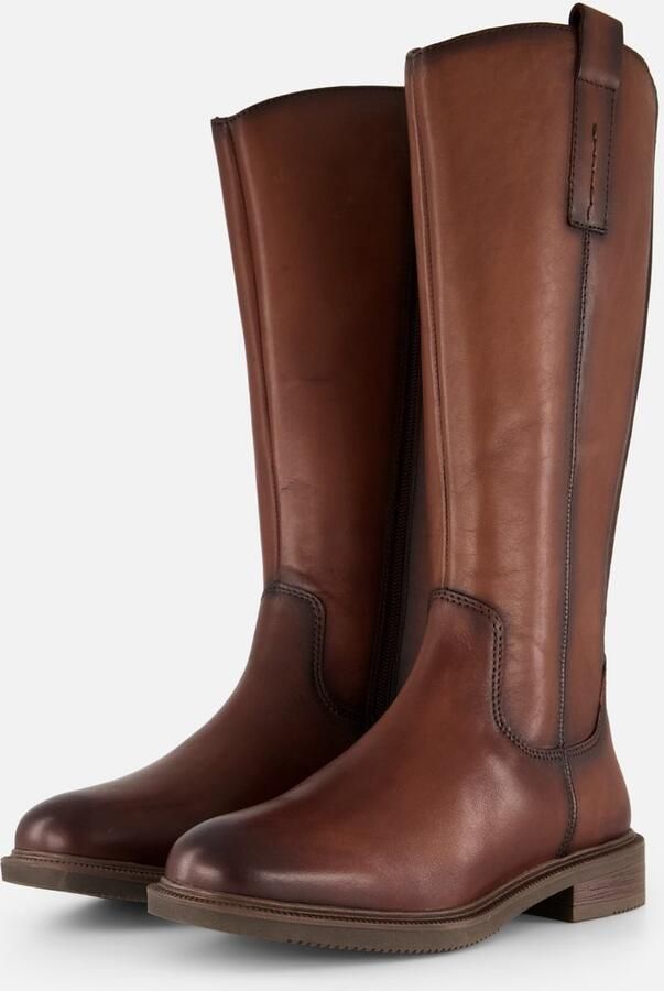 Marco Tozzi Hoge laarzen cognac Leer Dames - Foto 3