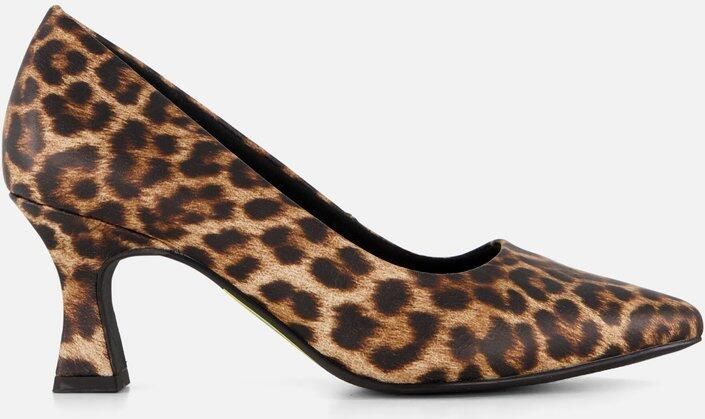 Marco Tozzi Leopard Pumps beige Textiel Dames