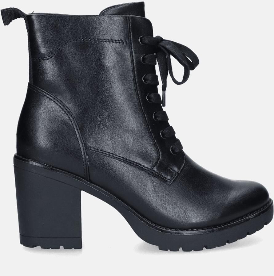 Marco Tozzi MT Vegan Feel Me insole Dames Lace Boot Heel BLACK - Foto 2