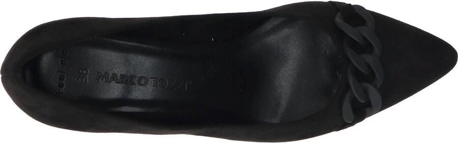 Marco tozzi Zwarte Slingback Schoenen Vegan Suède Black Dames - Foto 15