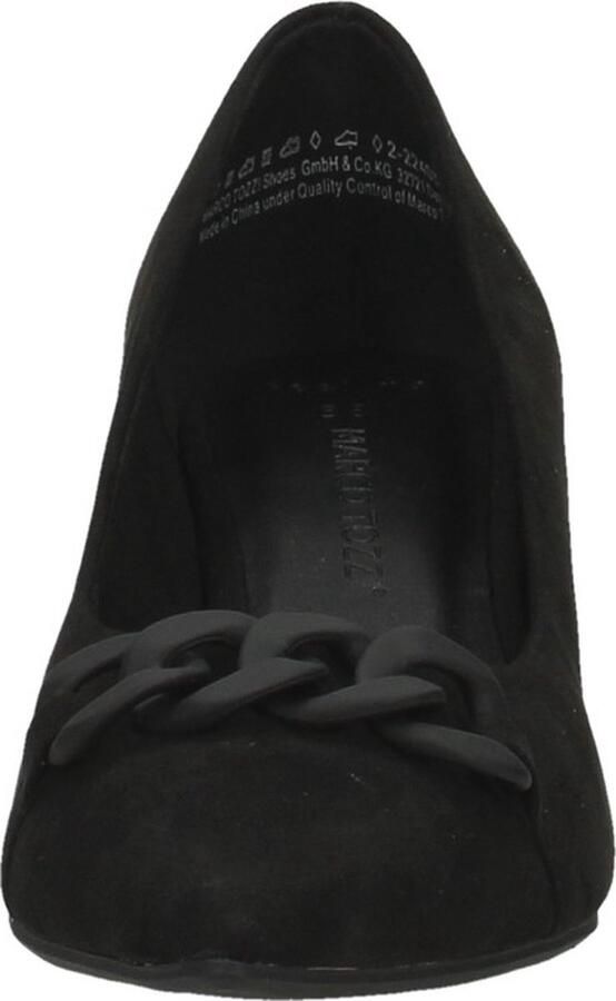 Marco tozzi Zwarte Slingback Schoenen Vegan Suède Black Dames - Foto 6