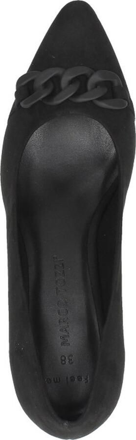 Marco tozzi Zwarte Slingback Schoenen Vegan Suède Black Dames - Foto 16