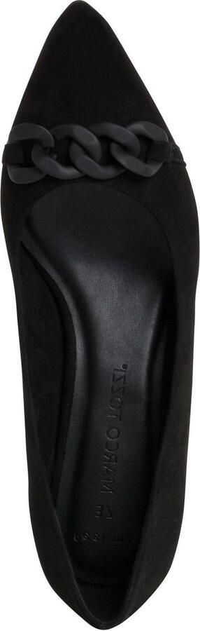 Marco tozzi Zwarte Slingback Schoenen Vegan Suède Black Dames - Foto 14