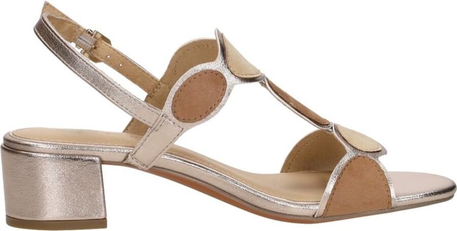 Marco Tozzi Sandalen Hak Sandalen Hak Champagne