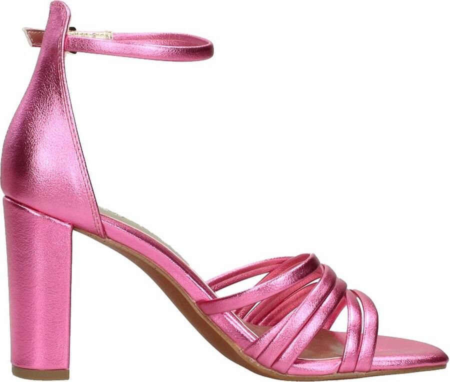Marco tozzi Metallic Roze Sandalette met Enkelband Pink Dames - Foto 2