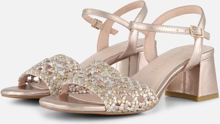 Marco Tozzi Sandalen roze metallic Synthetisch