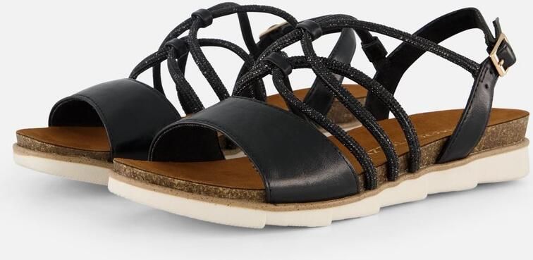 Marco Tozzi MT Soft Lining Dames Slippers en Sandalen BLACK COMB - Foto 2