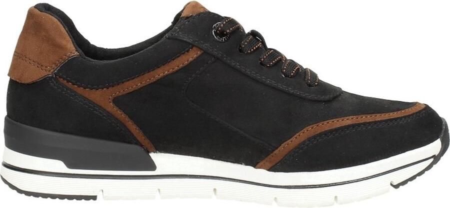 Marco tozzi Zwarte Sneaker met Uitneembaar Voetbed Black Dames - Foto 10