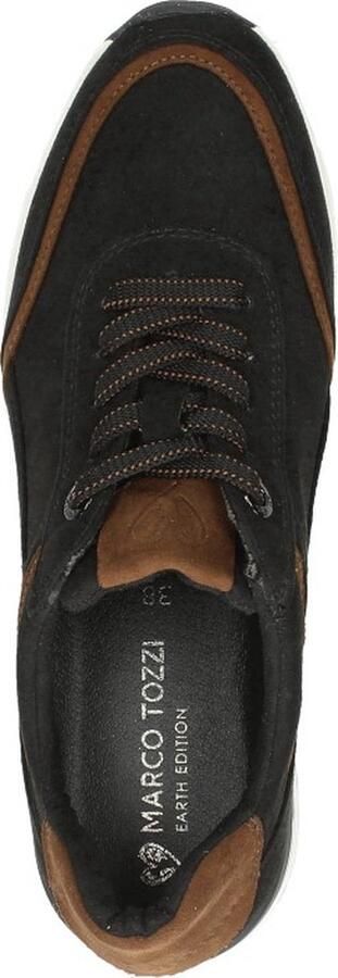 Marco tozzi Zwarte Sneaker met Uitneembaar Voetbed Black Dames - Foto 13