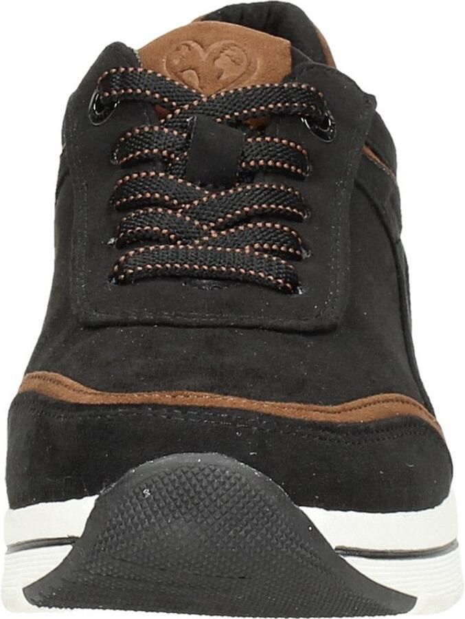 Marco tozzi Zwarte Sneaker met Uitneembaar Voetbed Black Dames - Foto 3