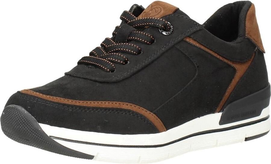 Marco tozzi Zwarte Sneaker met Uitneembaar Voetbed Black Dames - Foto 5