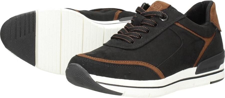 Marco tozzi Zwarte Sneaker met Uitneembaar Voetbed Black Dames - Foto 11