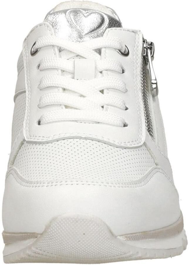 Marco Tozzi MT Vegan Soft Lining + Feel Me removable insole Dames Sneaker WHITE COMB - Foto 2