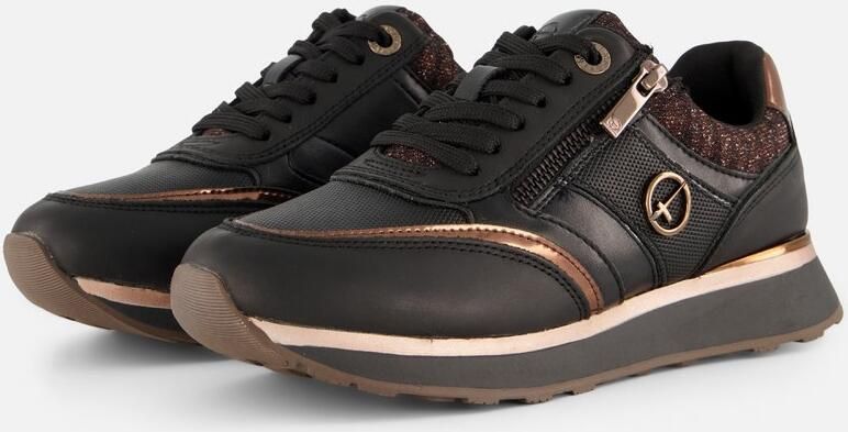 Tamaris Plateausneakers veterschoen halfhoge schoen vrijetijdsschoen met buitenritssluiting - Foto 3