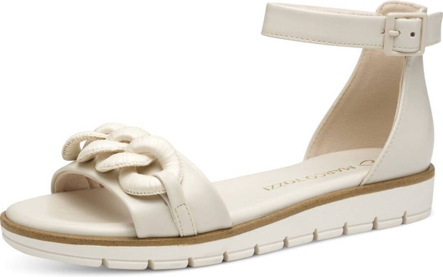 Marco Tozzi MT Soft Lining Dames Slippers en Sandalen CREAM