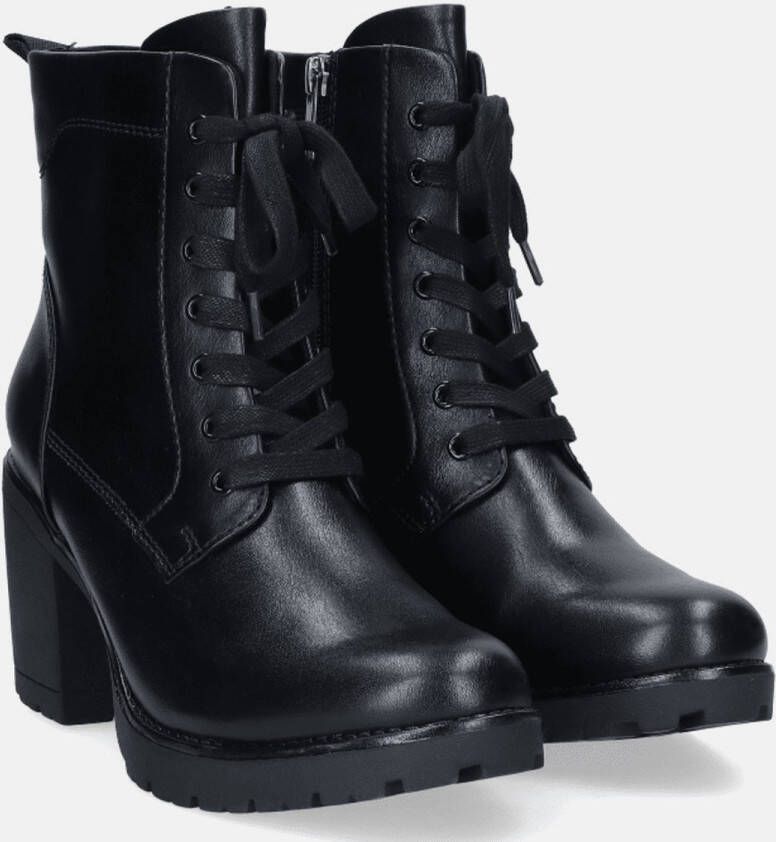 Marco Tozzi MT Vegan Feel Me insole Dames Lace Boot Heel BLACK - Foto 4