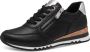 Marco Tozzi MT Vegan MT Soft Lining removable insole Dames Sneakers BLACK COMB - Thumbnail 1