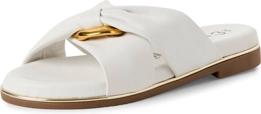 Marco Tozzi premio Dames Pantoffels WHITE
