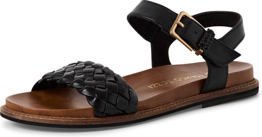 Marco Tozzi premio Dames Slippers en Sandalen BLACK