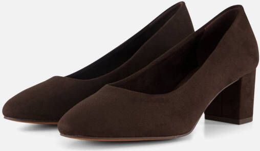 Marco Tozzi Pumps bruin Textiel Dames