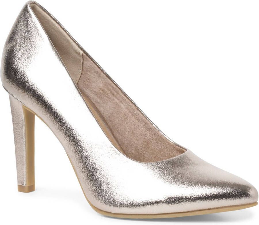 Marco tozzi Metallic Pump voor de zomer Yellow Dames