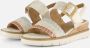 Marco Tozzi MT Soft Lining Dames Slippers en Sandalen DUNE MET.COMB - Thumbnail 1