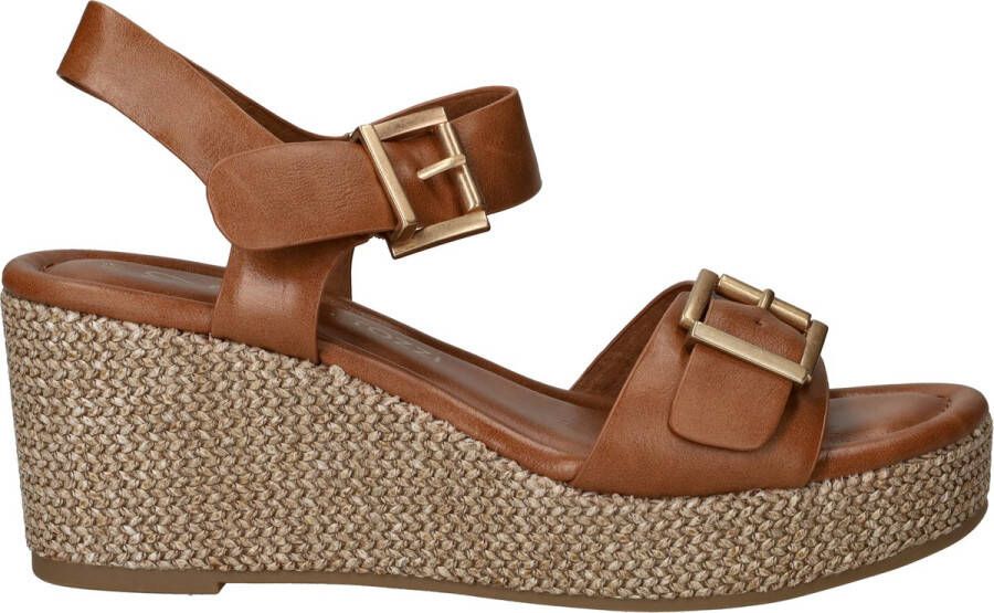 Marco Tozzi Sandalen Hak Sandalen Hak Cognac