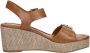 Marco Tozzi Sandalen Hak Sandalen Hak Cognac - Thumbnail 1
