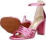 Marco tozzi Metallic Roze Sandalette met Enkelband Pink Dames - Thumbnail 1