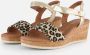 Marco Tozzi Sandalen met hak beige Synthetisch Dames - Thumbnail 1